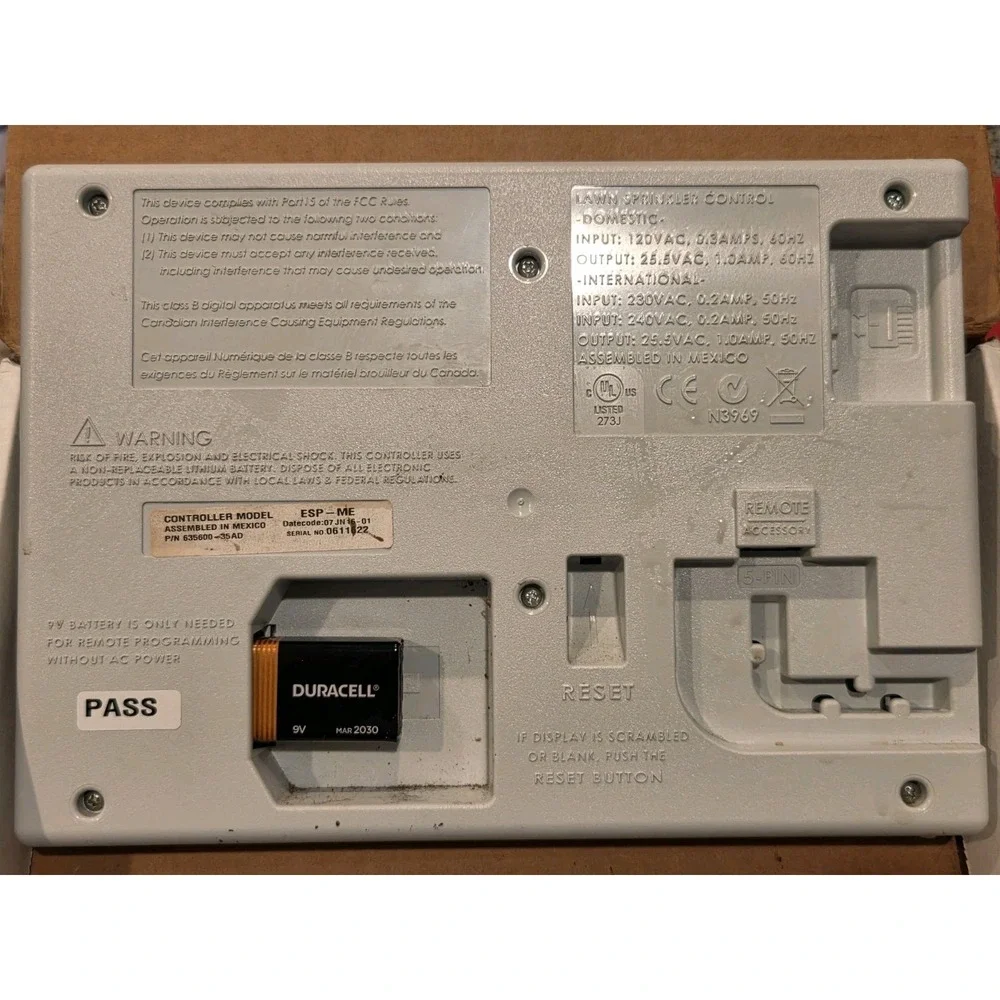Rain Bird ESP‑ME Modular Irrigation Controller – Tested, Working